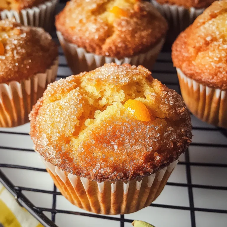 Orange and Cardamom Muffins