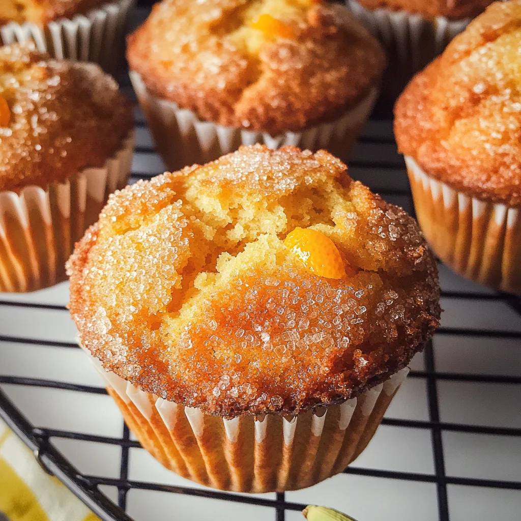 Orange and Cardamom Muffins