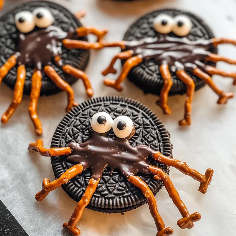 Oreo Spider Halloween Cookies