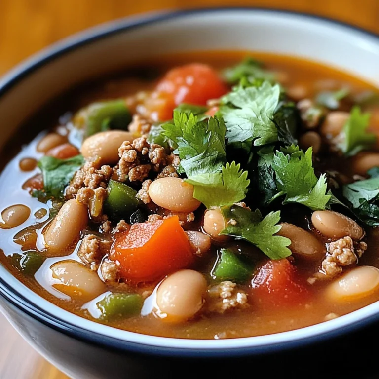 Pinto Beans Green Chile And Beef Soup