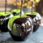 Poison Toffee Apples for Halloween