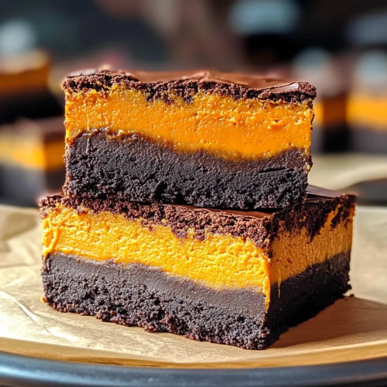 Pumpkin Brownies
