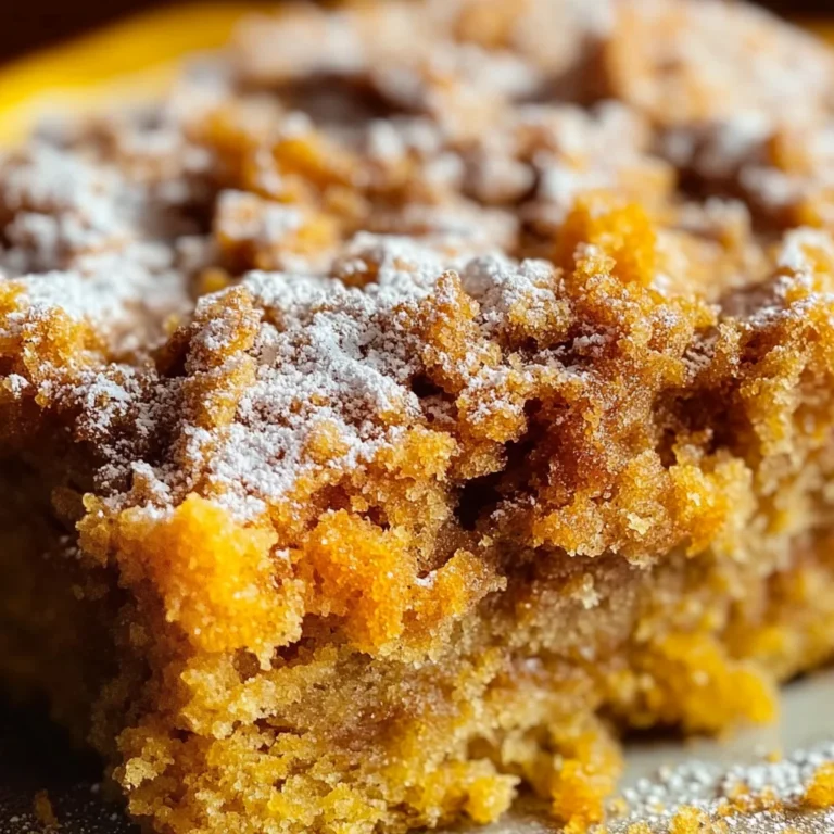Pumpkin Coffee Cake