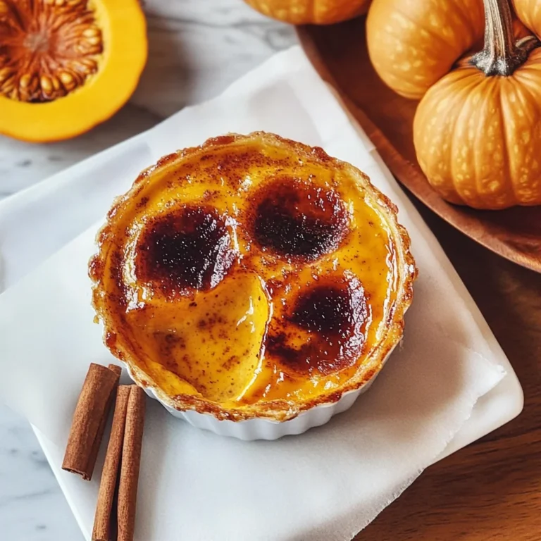 Pumpkin Crème Brûlée