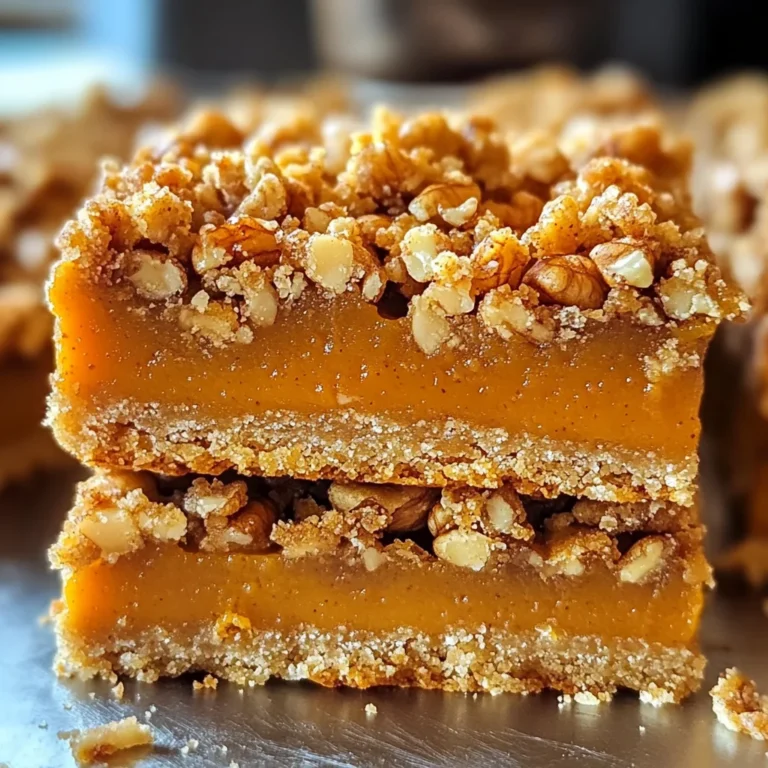 Pumpkin Pie Crumble Bars – Easy Fall Dessert Recipe