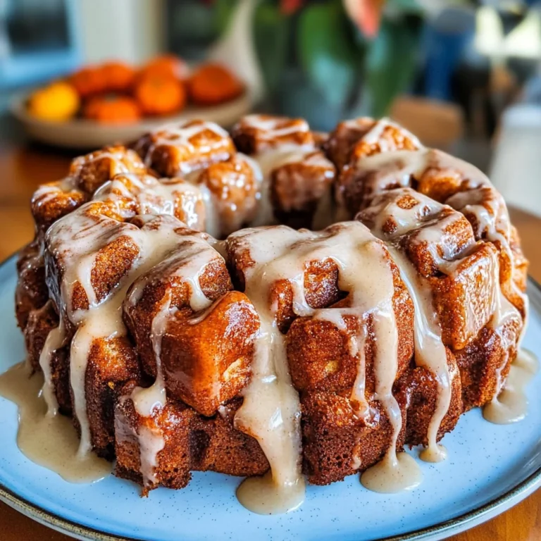 Pumpkin Spice Monkey Bread Recipe