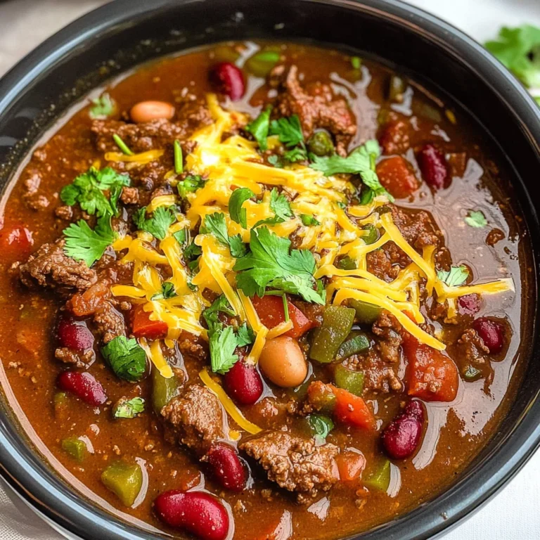 Slow Cooker Chili Con Carne