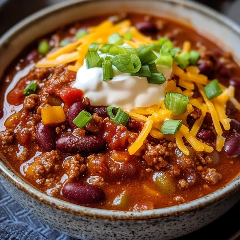 The Best Chili Recipe