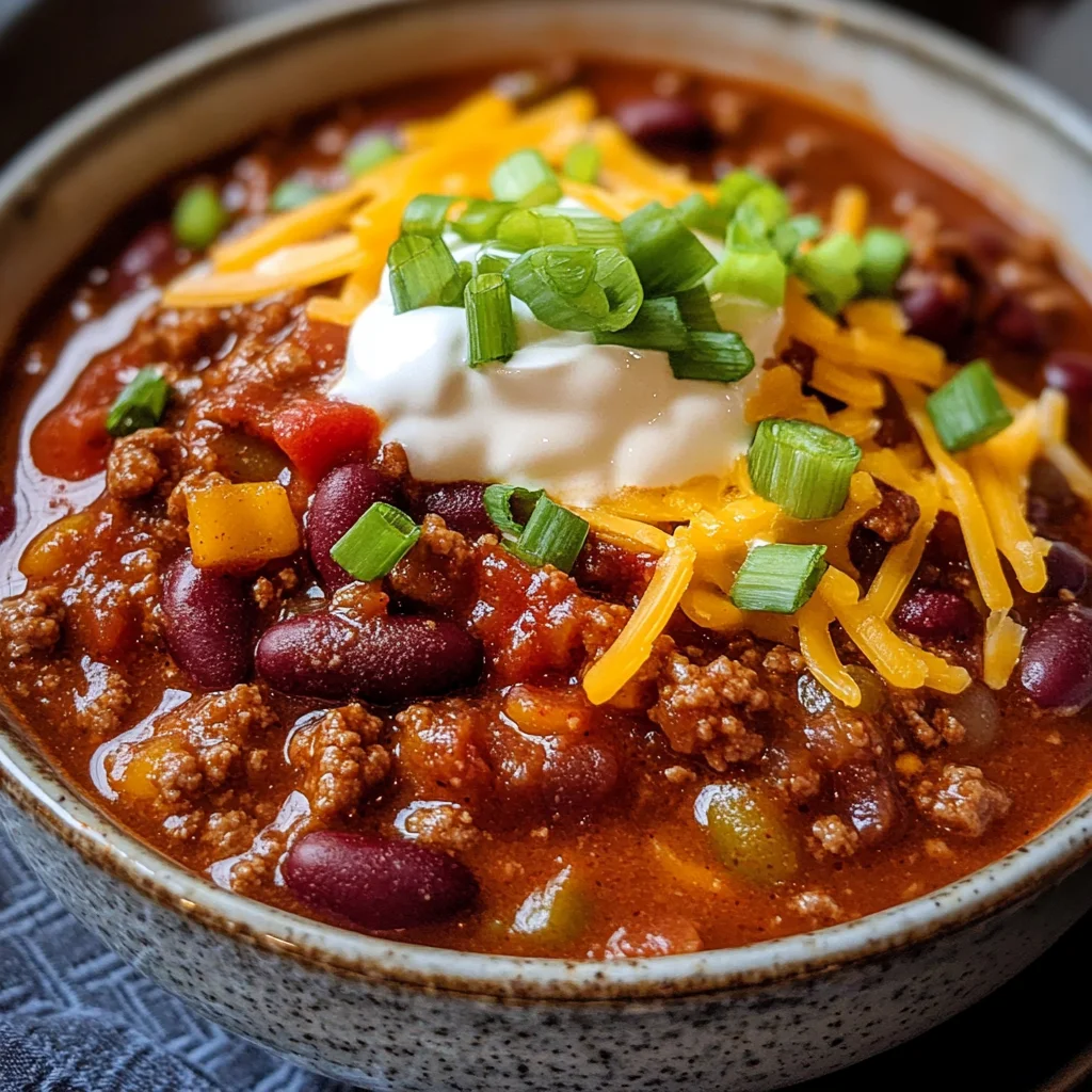 The Best Chili Recipe