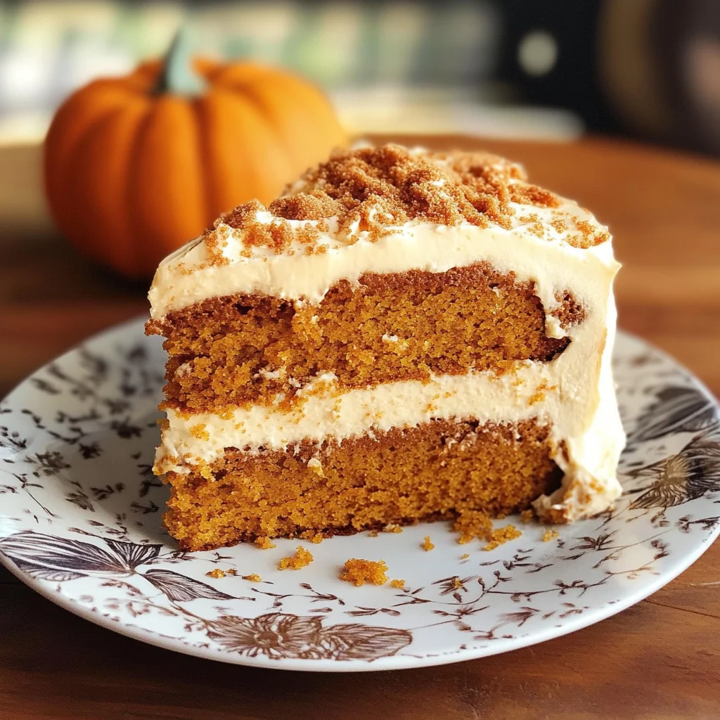 Vegan Pumpkin Spice Cake