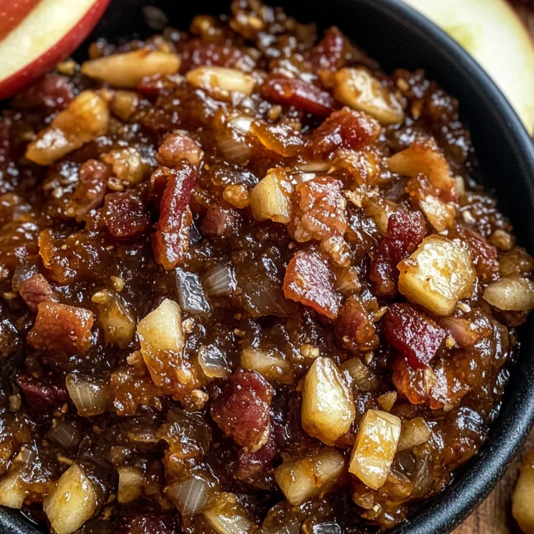 Apple Whiskey Turkey Bacon Jam