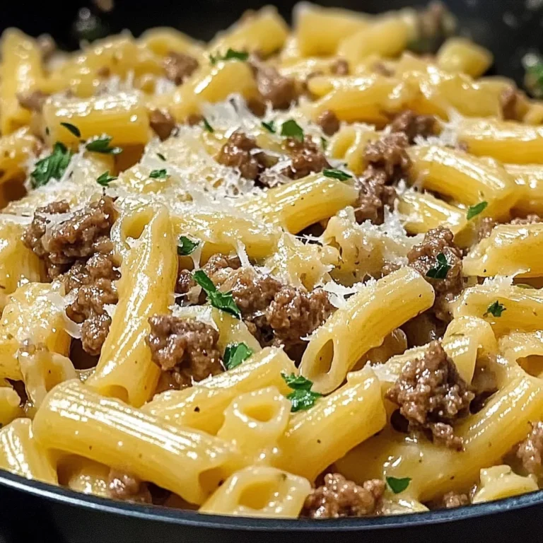 Beef and Garlic Butter Pasta recipe