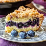 Blueberry Cream Cheese Crumb Cake