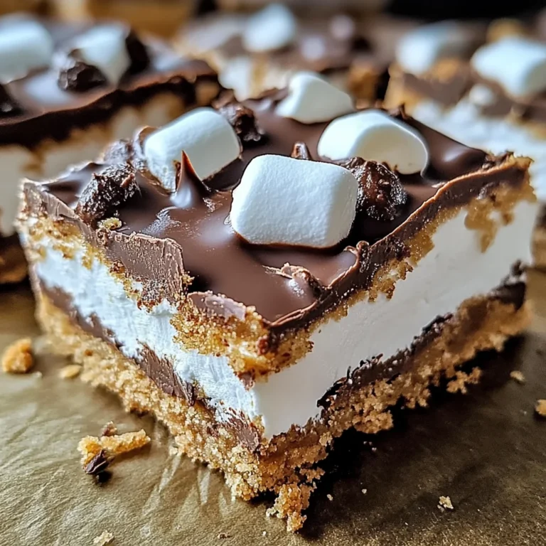 Chocolate Marshmallow Cookie Bars