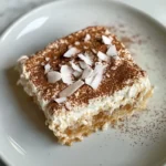 Coconut Rum (Coquito) Tiramisu