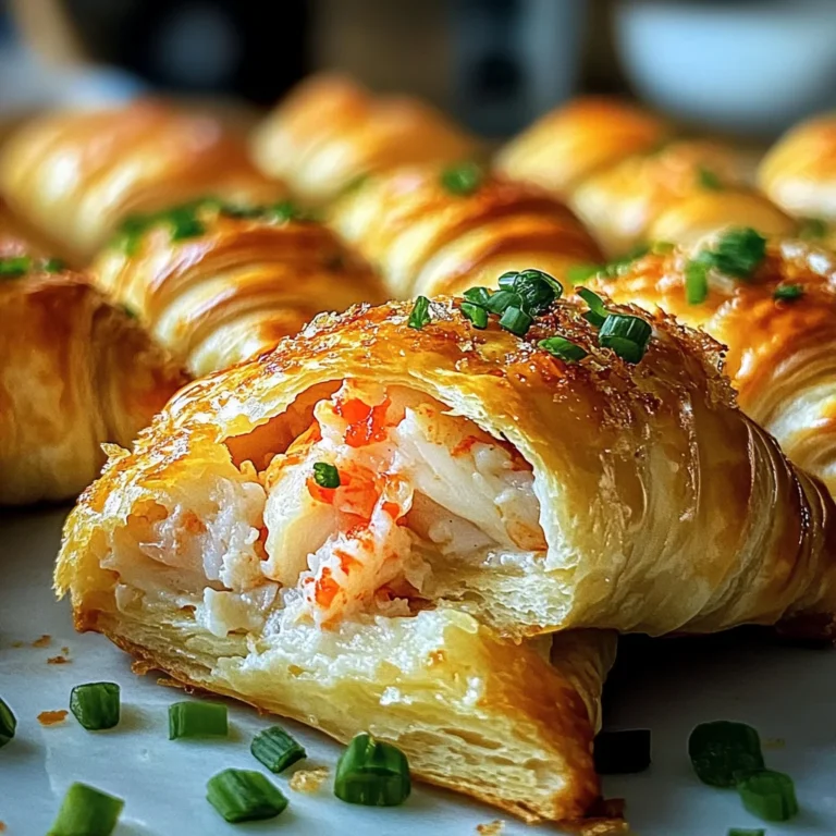 Crab Crescent Bites