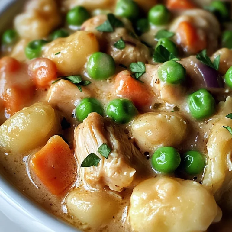 Creamy Chicken and Gnocchi Pot Pie Recipe