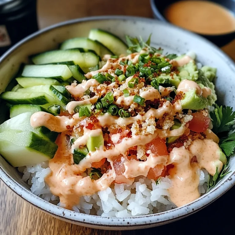 Crunch Roll Sushi Bowl
