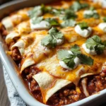Ground Beef Enchiladas
