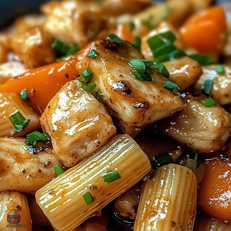 Honey Pepper Chicken Panini Pasta