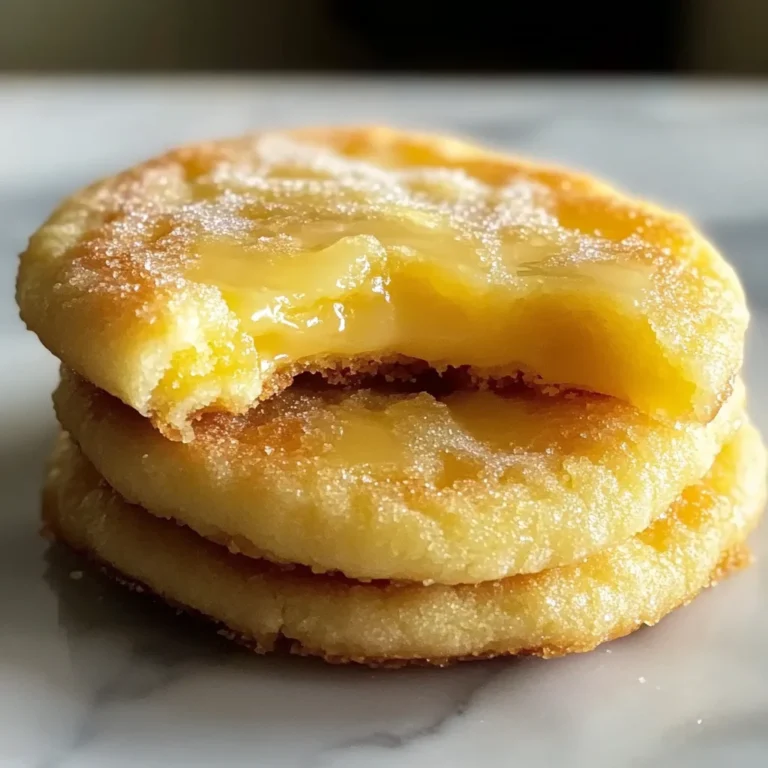 Lemon Curd Crème Brûlée Cookies - Tangy & Sweet Treat