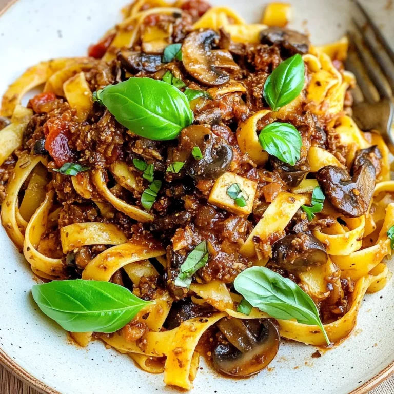 Mushroom Ragu