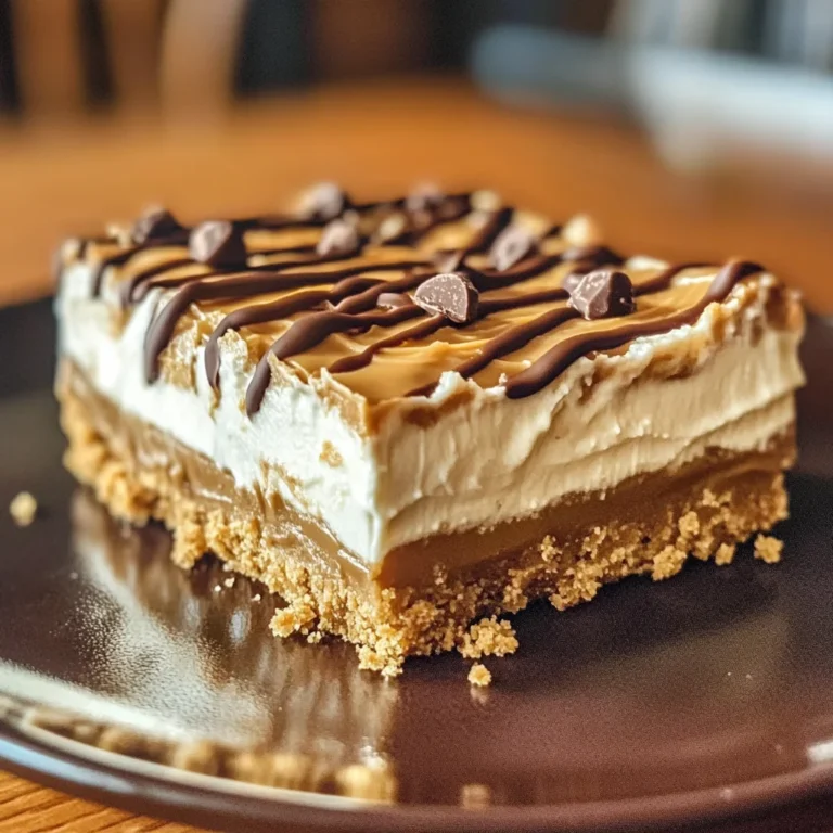 No Bake Peanut Butter Cheesecake Bars