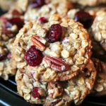 Oatmeal Cranberry Pecan Cookies