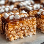 Salted Caramel Rice Krispie Treats: A Sweet & Salty Indulgence