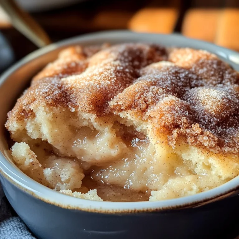 Snickerdoodle Cobbler