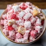 Strawberry Shortcake Puppy Chow